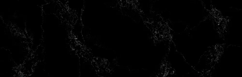 Empira Black Caesarstone quartz with hardware
