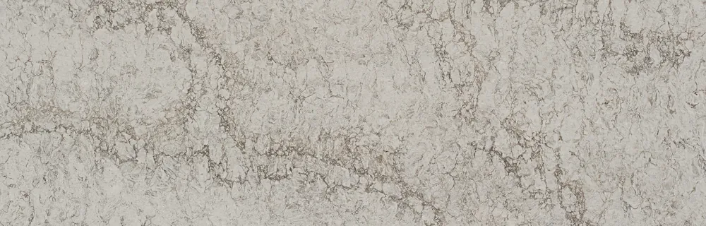 Moorland Fog Caesarstone quartz with hardware