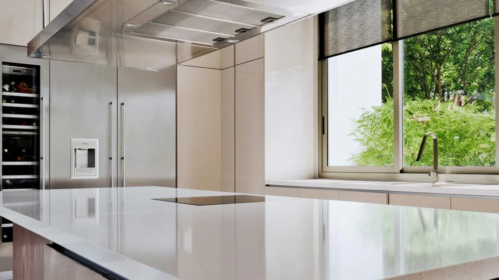 Nougat Caesarstone quartz full slab