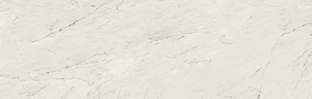 Pebble Caesarstone quartz waterfall edge