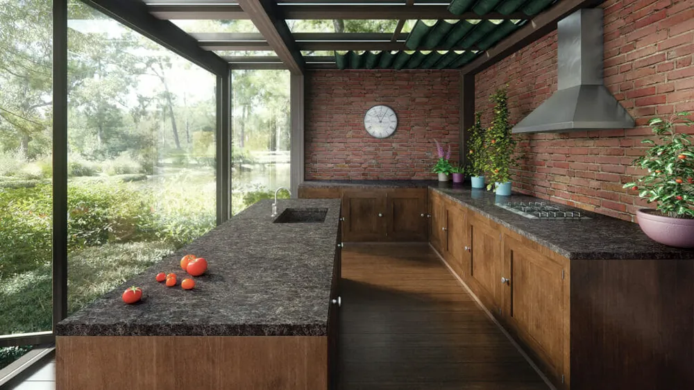 Raven Caesarstone quartz full slab