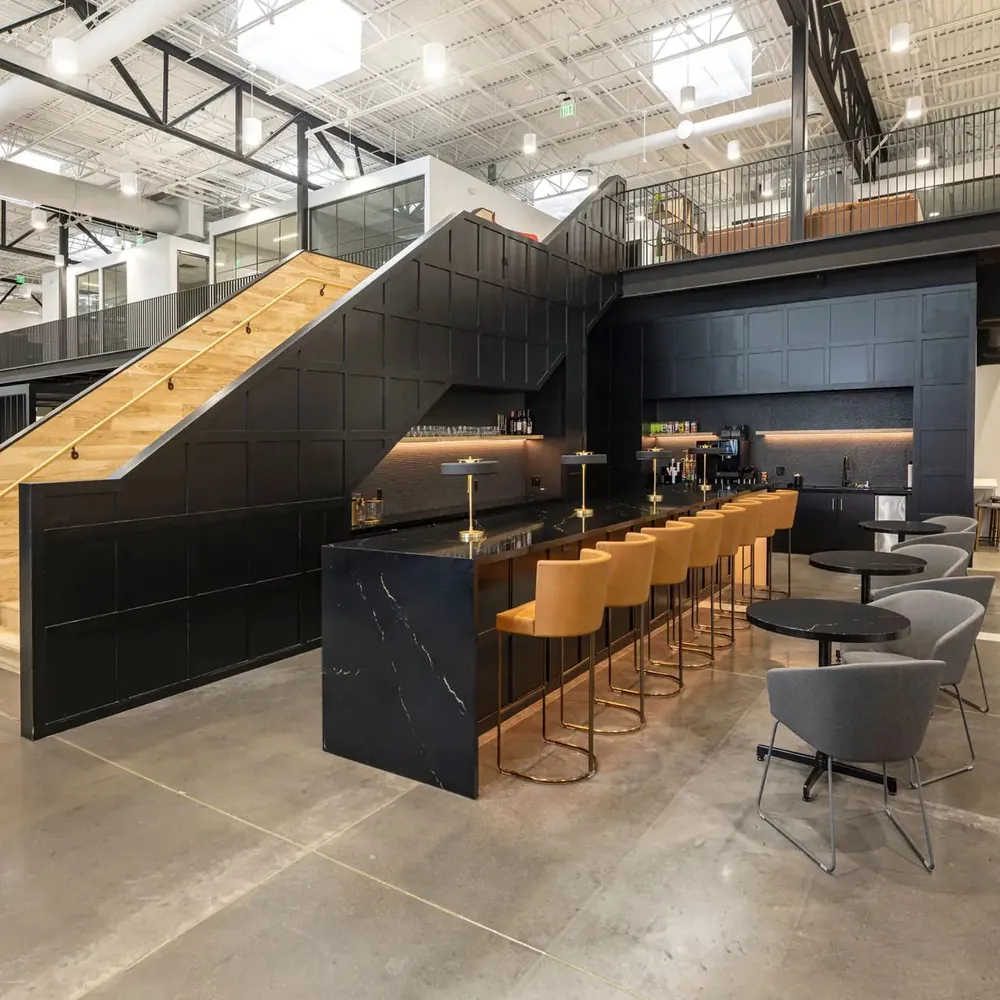 Cambria Black Cambria quartz with hardware