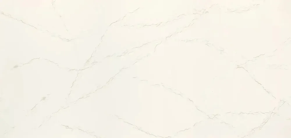 Inverness Frost Cambria quartz with hardware