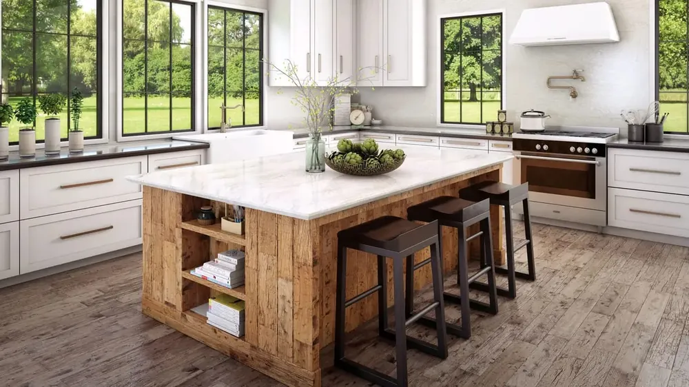 Ironsbridge Cambria quartz installed countertop