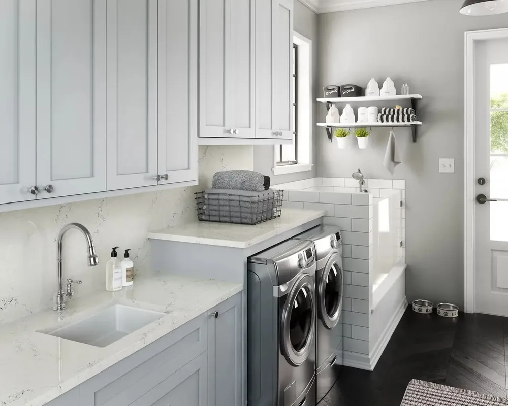 Travella Cambria quartz with hardware