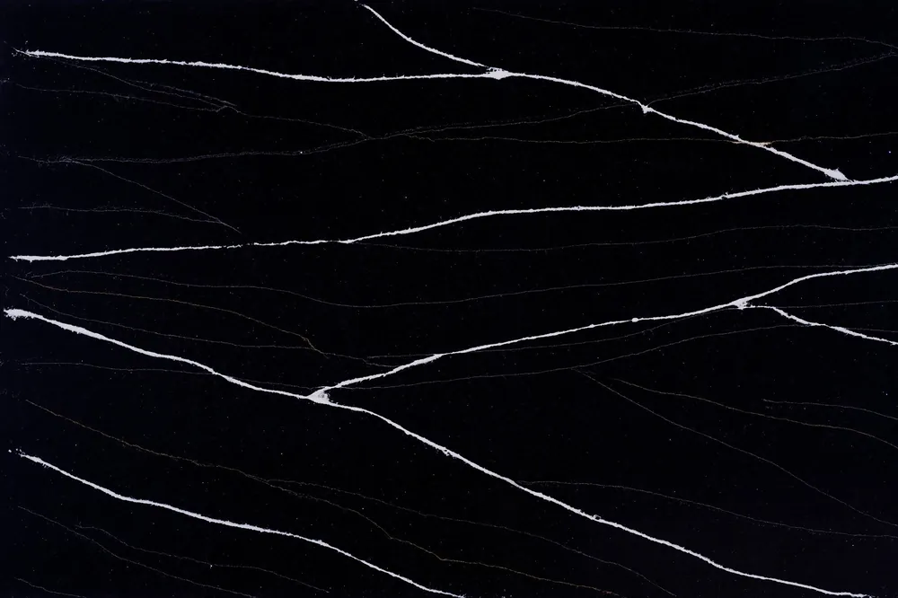 Acadia Black Daltile quartz / porcelain full slab