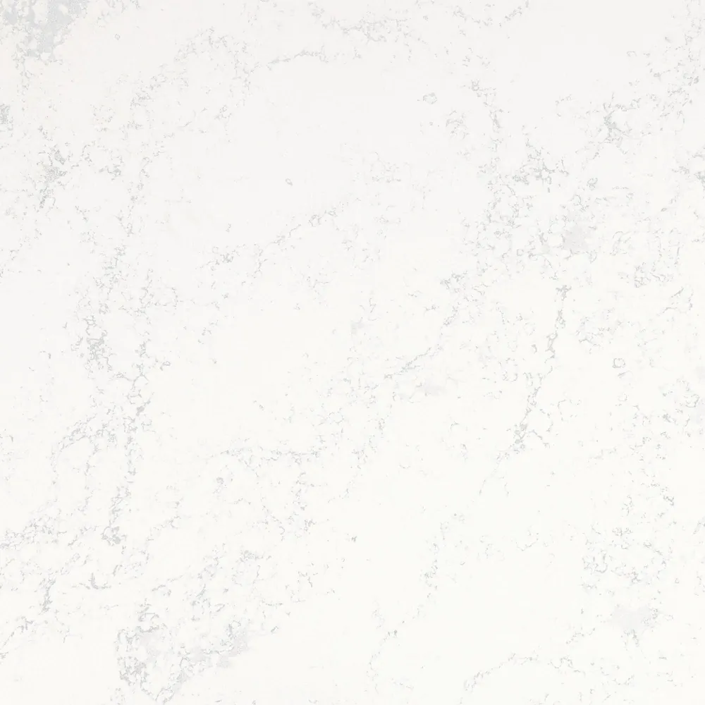 Arabescato Mountain Daltile quartz / porcelain with hardware