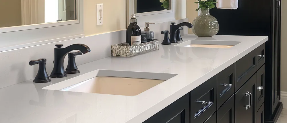 Calacatta Joule Daltile quartz / porcelain full slab
