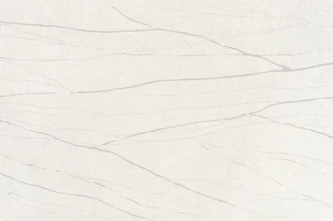 Daltile Monument White Quartz & Porcelain countertop slab