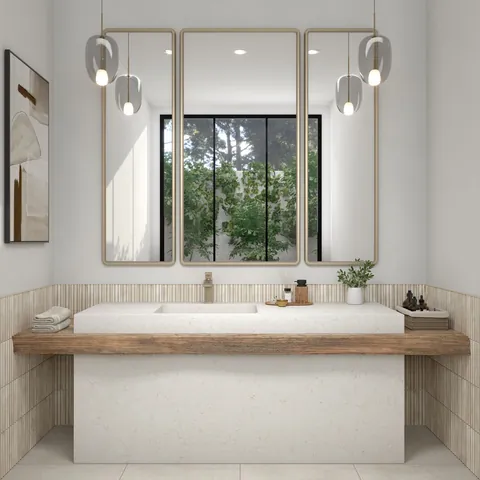 Daltile Outer Banks Quartz & Porcelain countertop slab