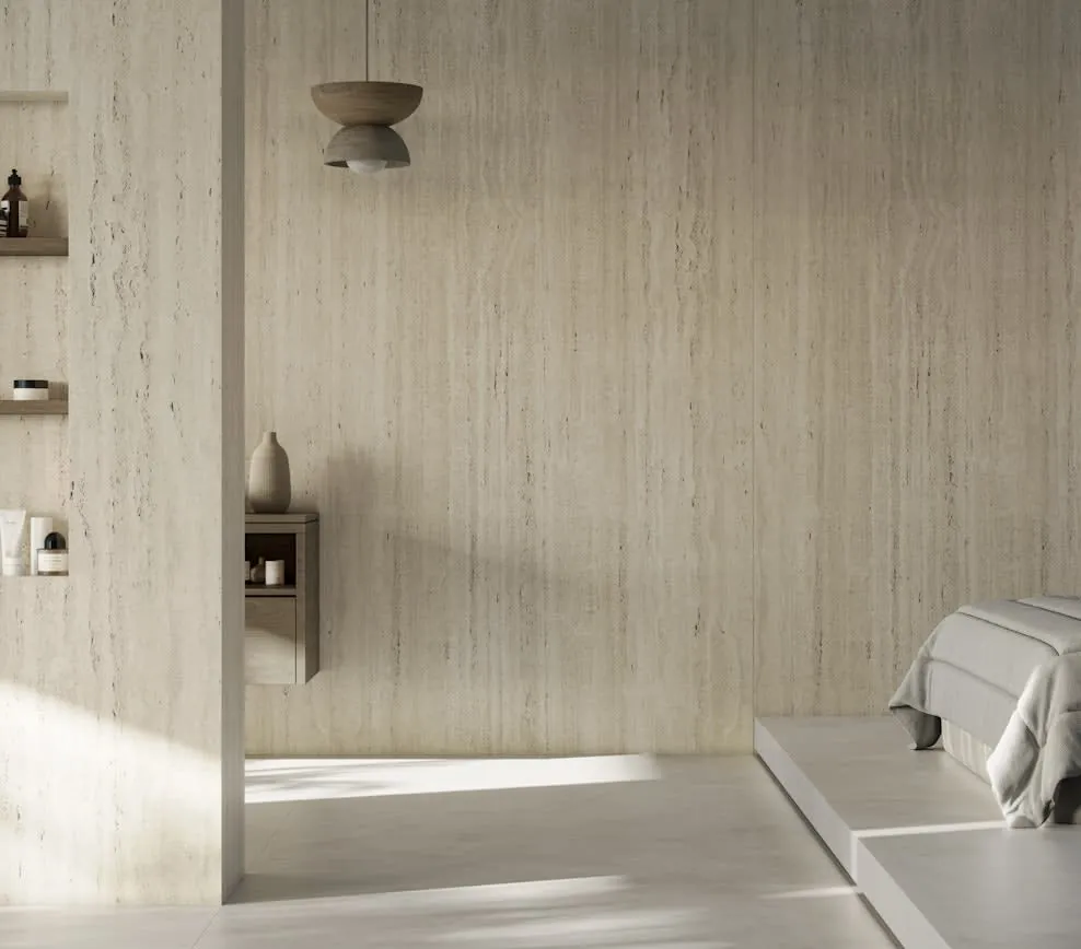 Nebu Dekton sintered surface with hardware