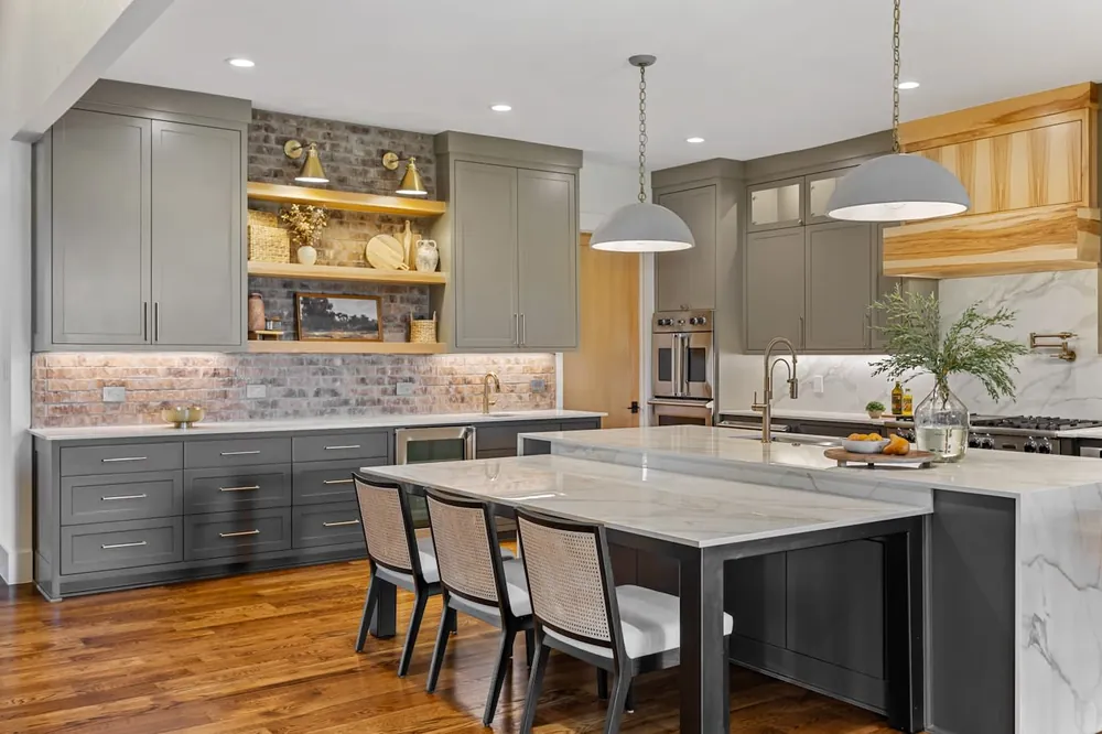 Trilium Dekton sintered surface installed countertop