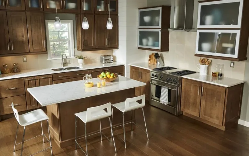 Anthem LX Hausys viatera quartz with hardware