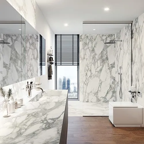 Arabescato Royale kitchen