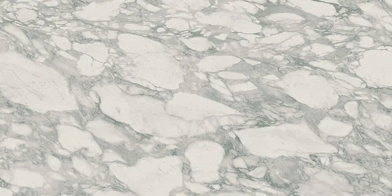 Arabescato Royale LX Hausys viatera quartz waterfall edge