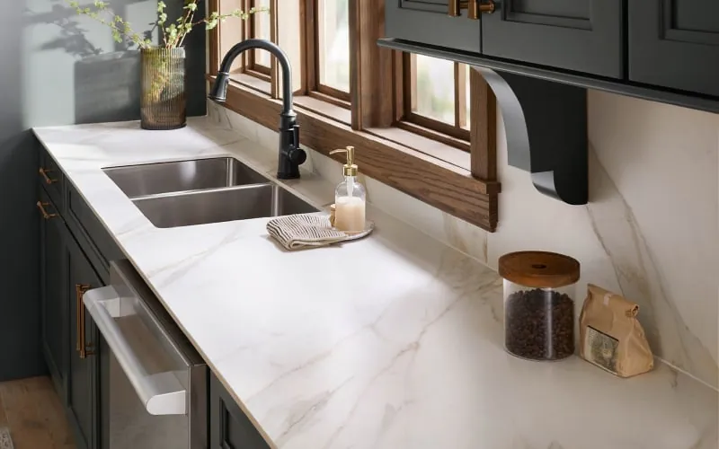 Calacatta Gold install