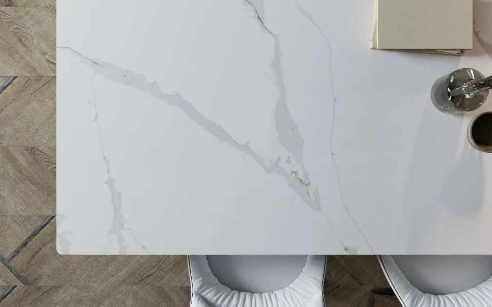 Calacatta Plata install