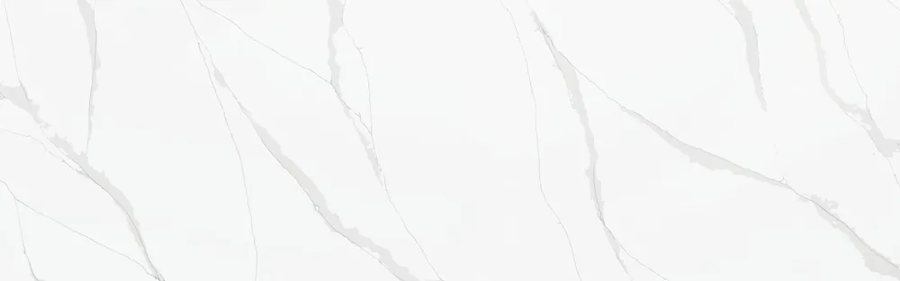 Calacatta Plata LX Hausys viatera quartz waterfall edge