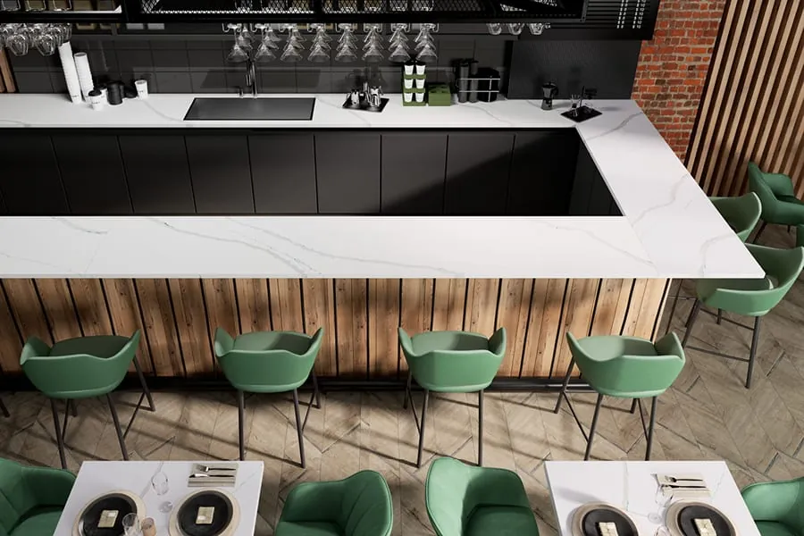 Calacatta Verde kitchen