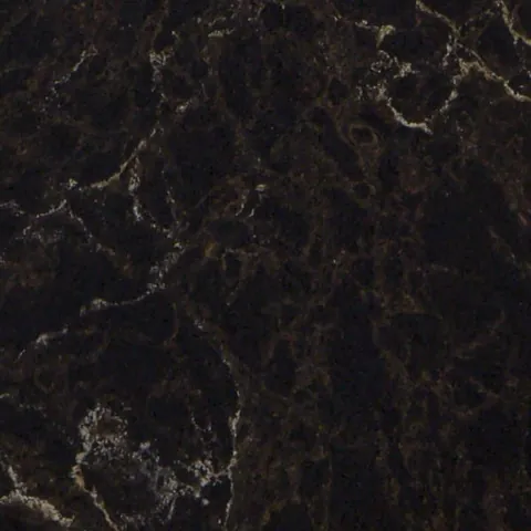 LX Hausys Nocturne Quartz (Viatera) countertop slab