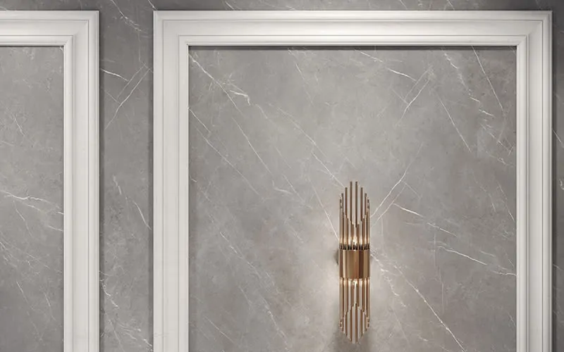 Pietra Gray LX Hausys viatera quartz with hardware