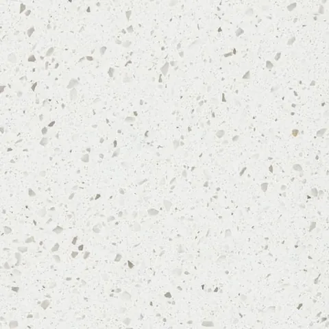 LX Hausys Sugar White Quartz (Viatera) countertop slab