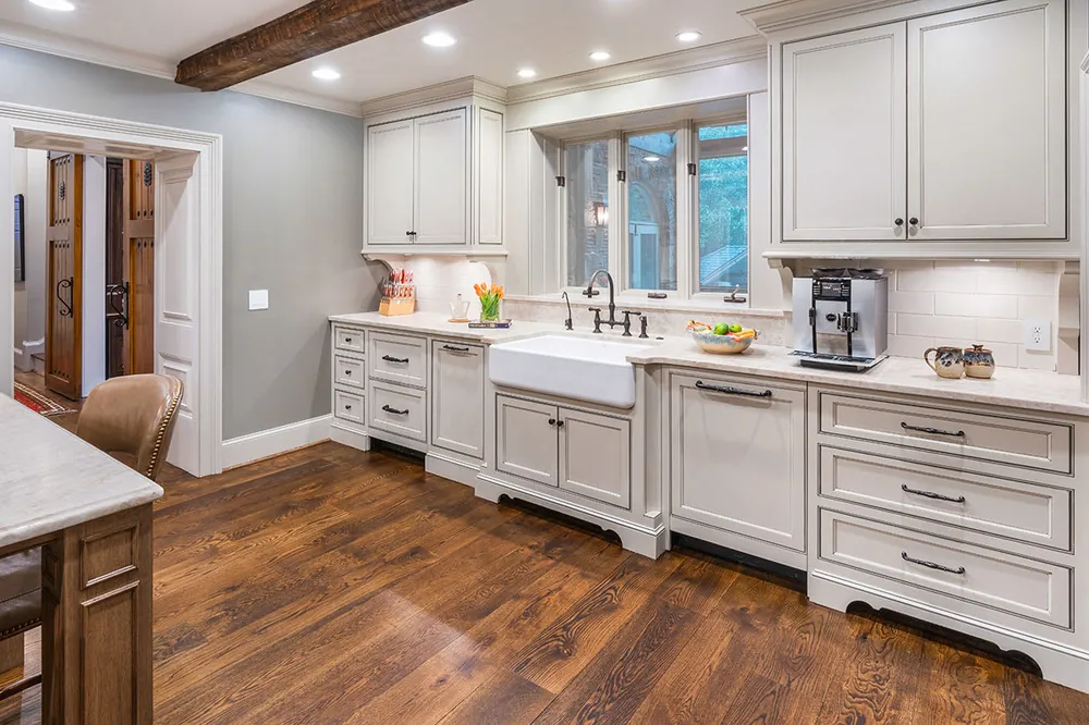 Allure MSI quartzite waterfall edge