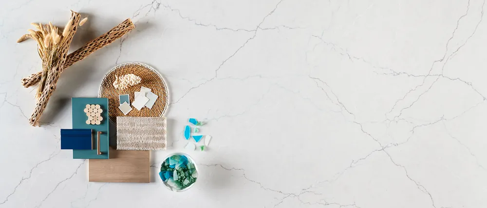 Calacatta Miraggio SeaGlass kitchen