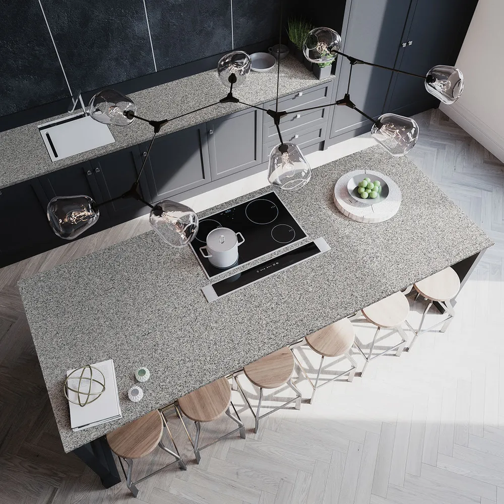 Gray Atlantico kitchen