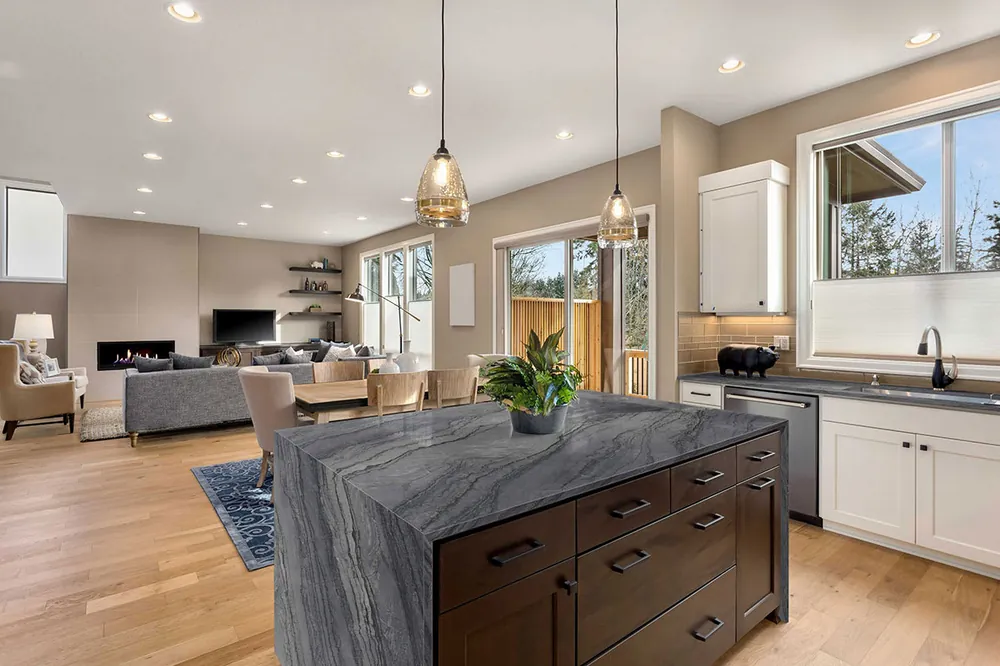 Mercury Gray kitchen