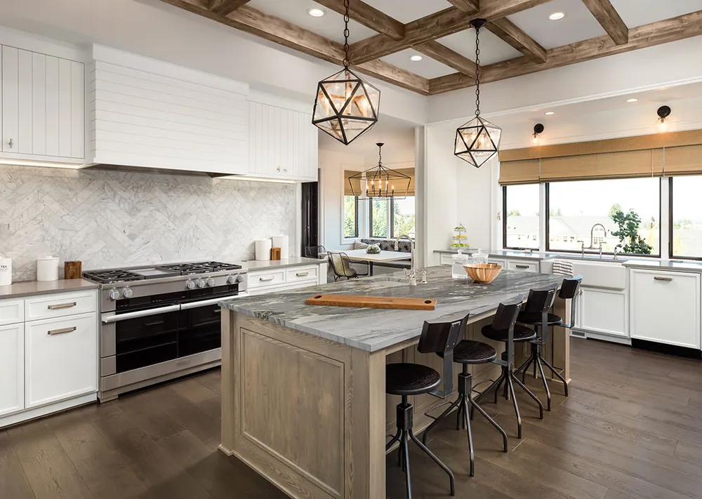 Portinari MSI marble installed countertop
