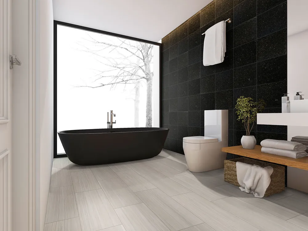 Ubatuba MSI granite waterfall edge