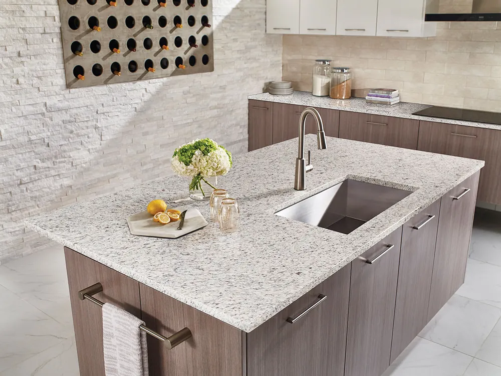 White Ornamental install