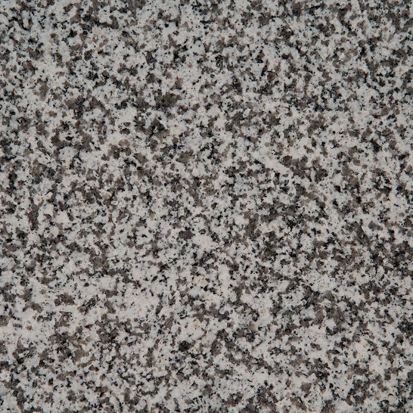 White Sparkle MSI granite installed countertop