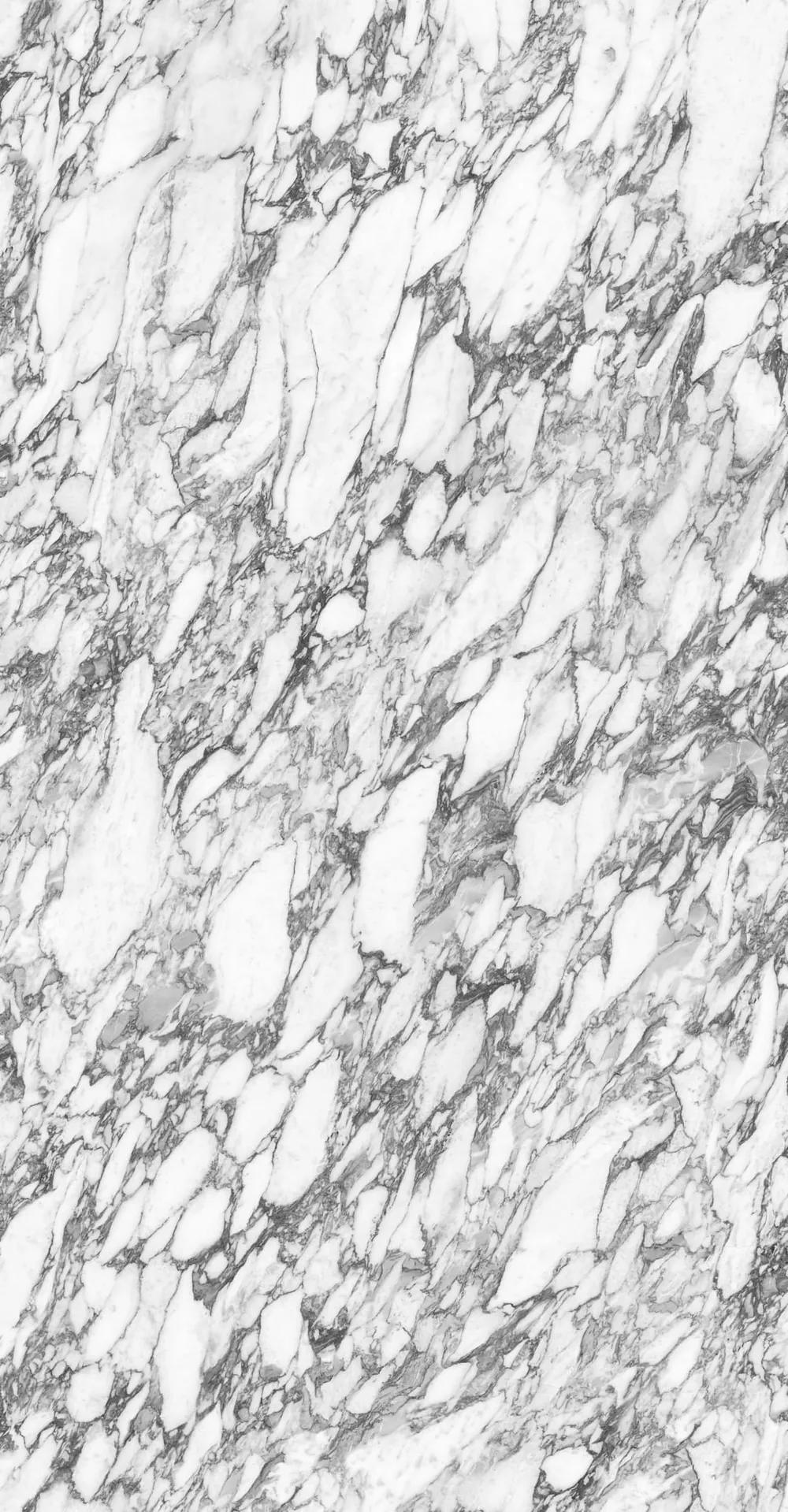 Abu Dhabi White Neolith sintered stone with hardware