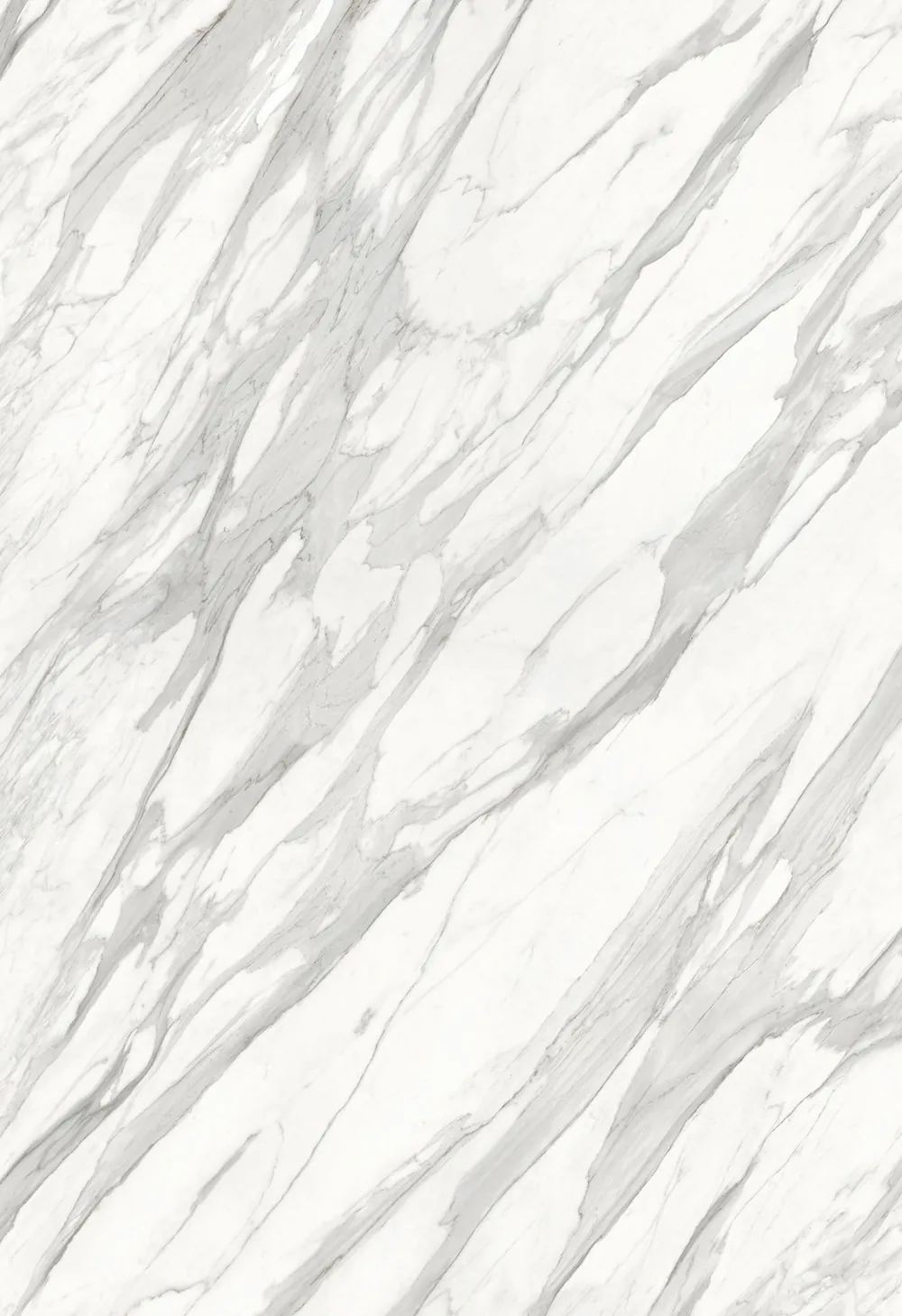 Calacatta Neolith sintered stone with hardware