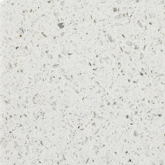 Pompeii Sparkle White Quartz countertop slab