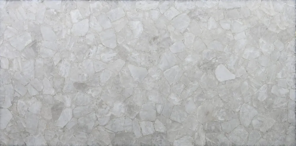 Organic White Raphael quartz with hardware