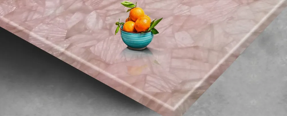 Pink Quartz detail