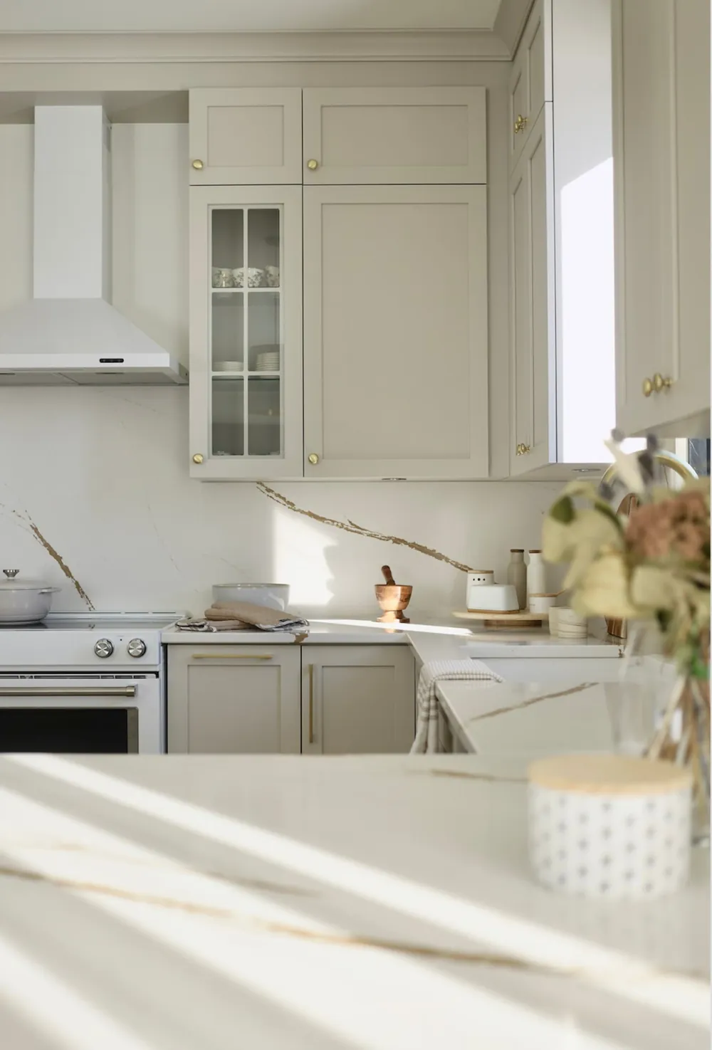 Et Dor Silestone quartz installed countertop