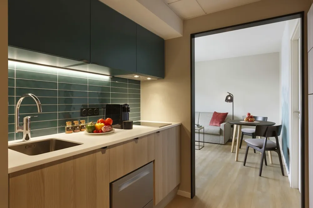 Miami White Silestone quartz installed countertop