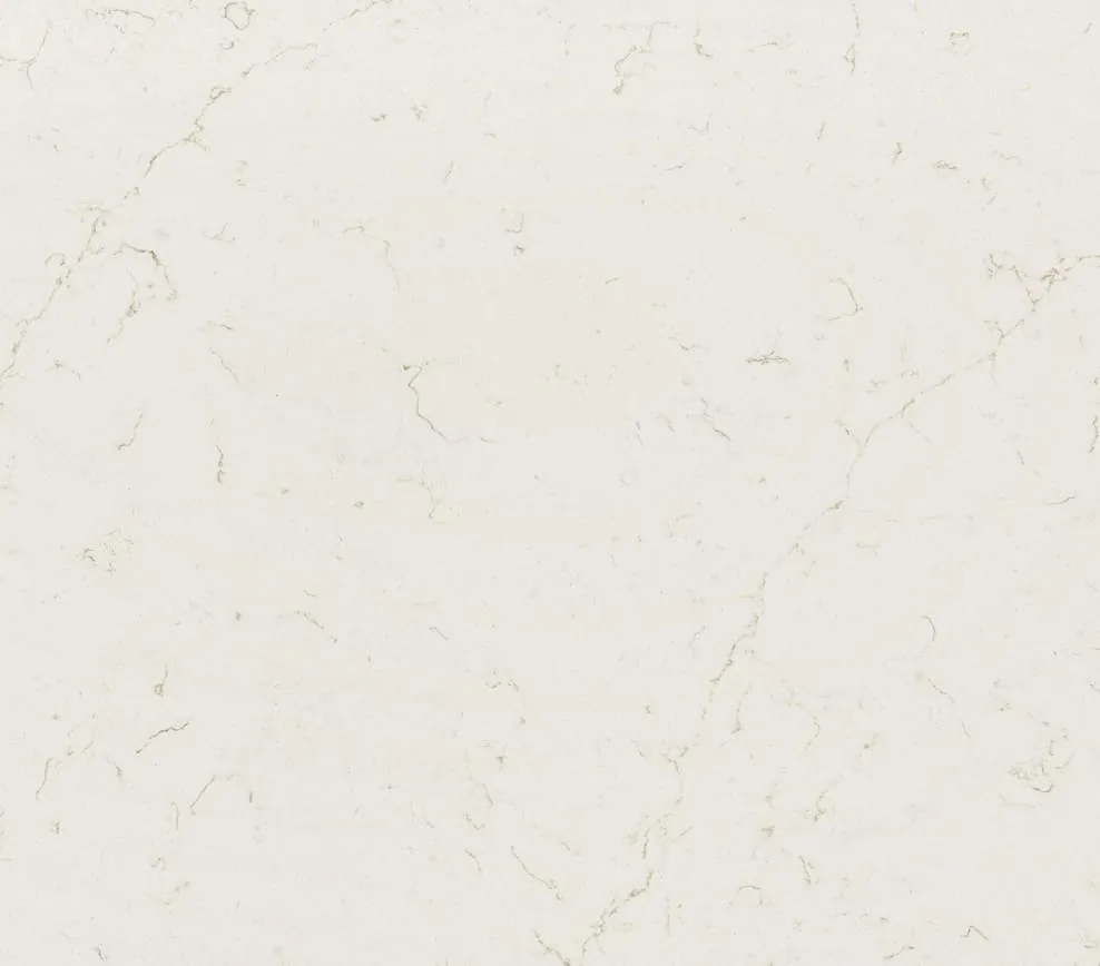 Persian White Silestone quartz with hardware