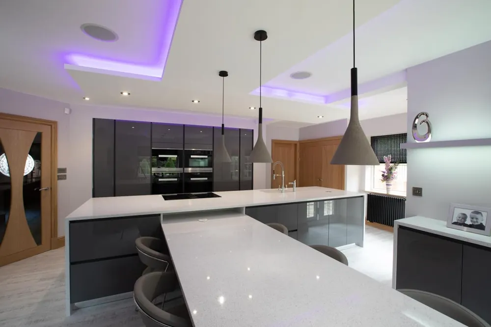 Stellar Snow Silestone quartz full slab