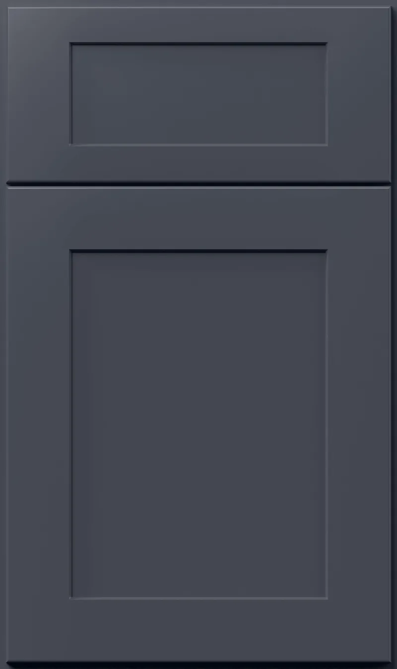 Galaxy classic shaker door in deep indigo navy finish