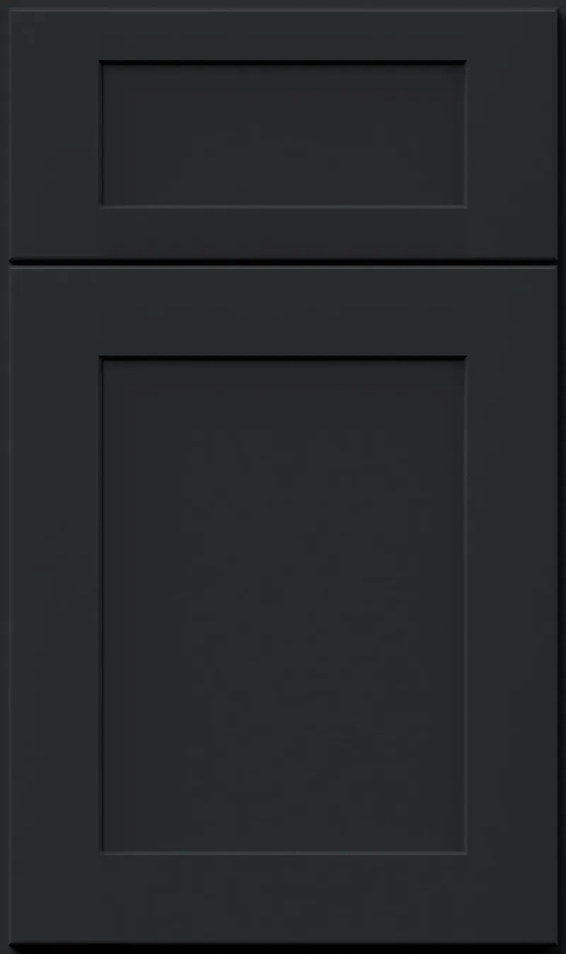 Galaxy classic shaker door in pitch black matte finish