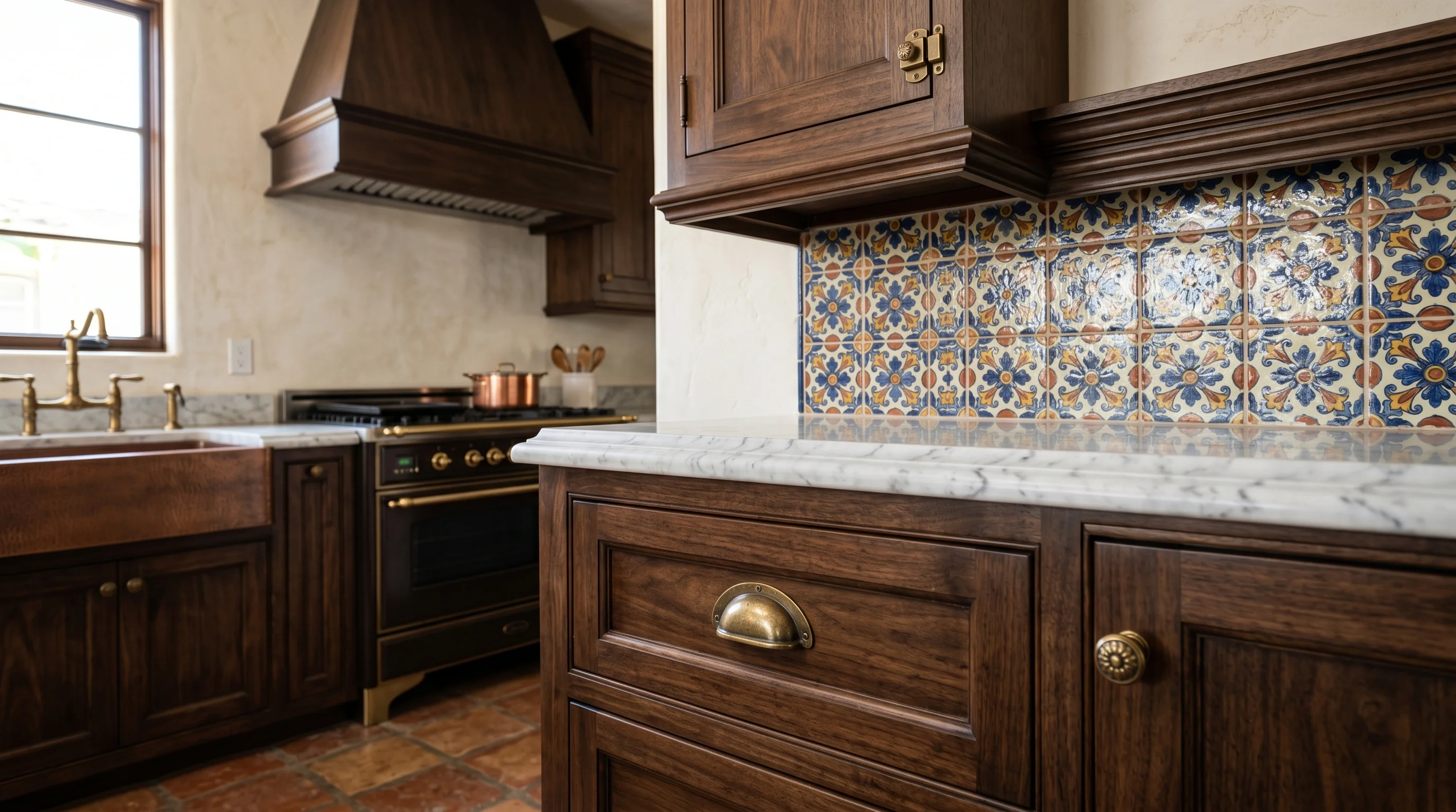 Lake Worth kitchen island upgrade with stone countertops and refined cabinet details