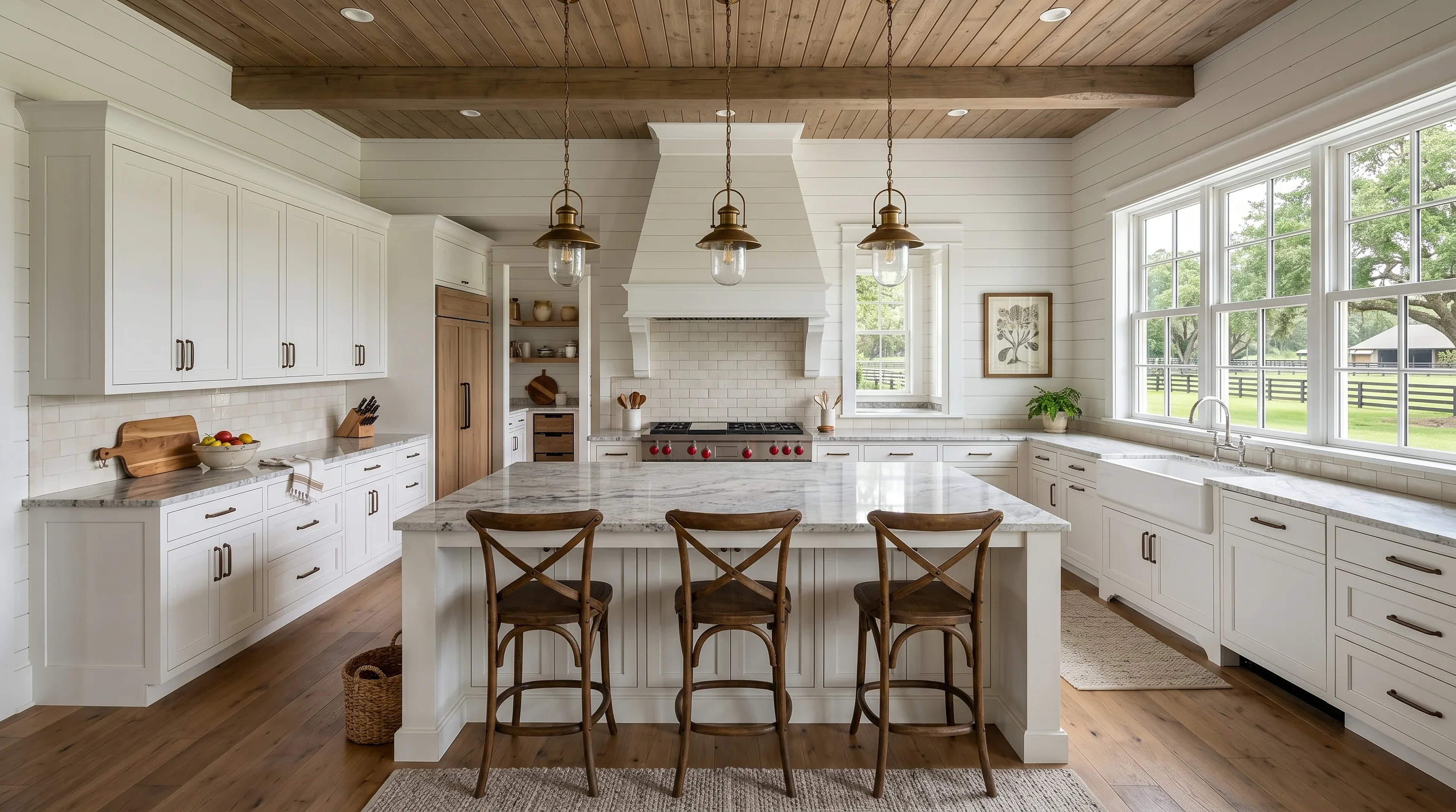 Finished Loxahatchee kitchen remodel inspiration with cabinets, countertops, and luxury materials