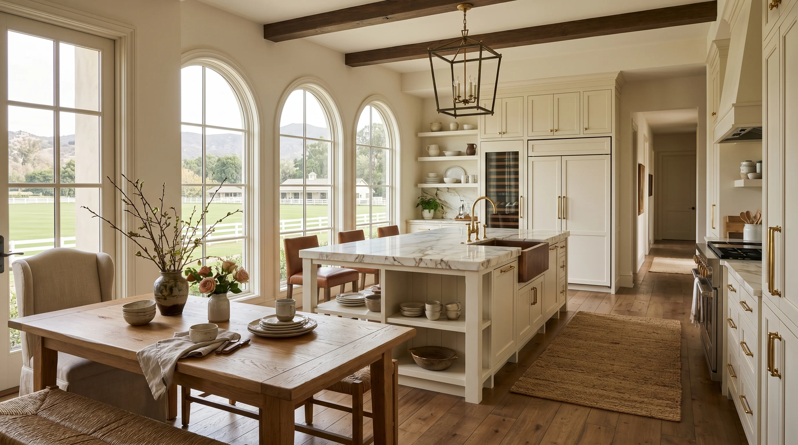 Bright Wellington kitchen remodel with large island, cabinet storage, and stone surfaces