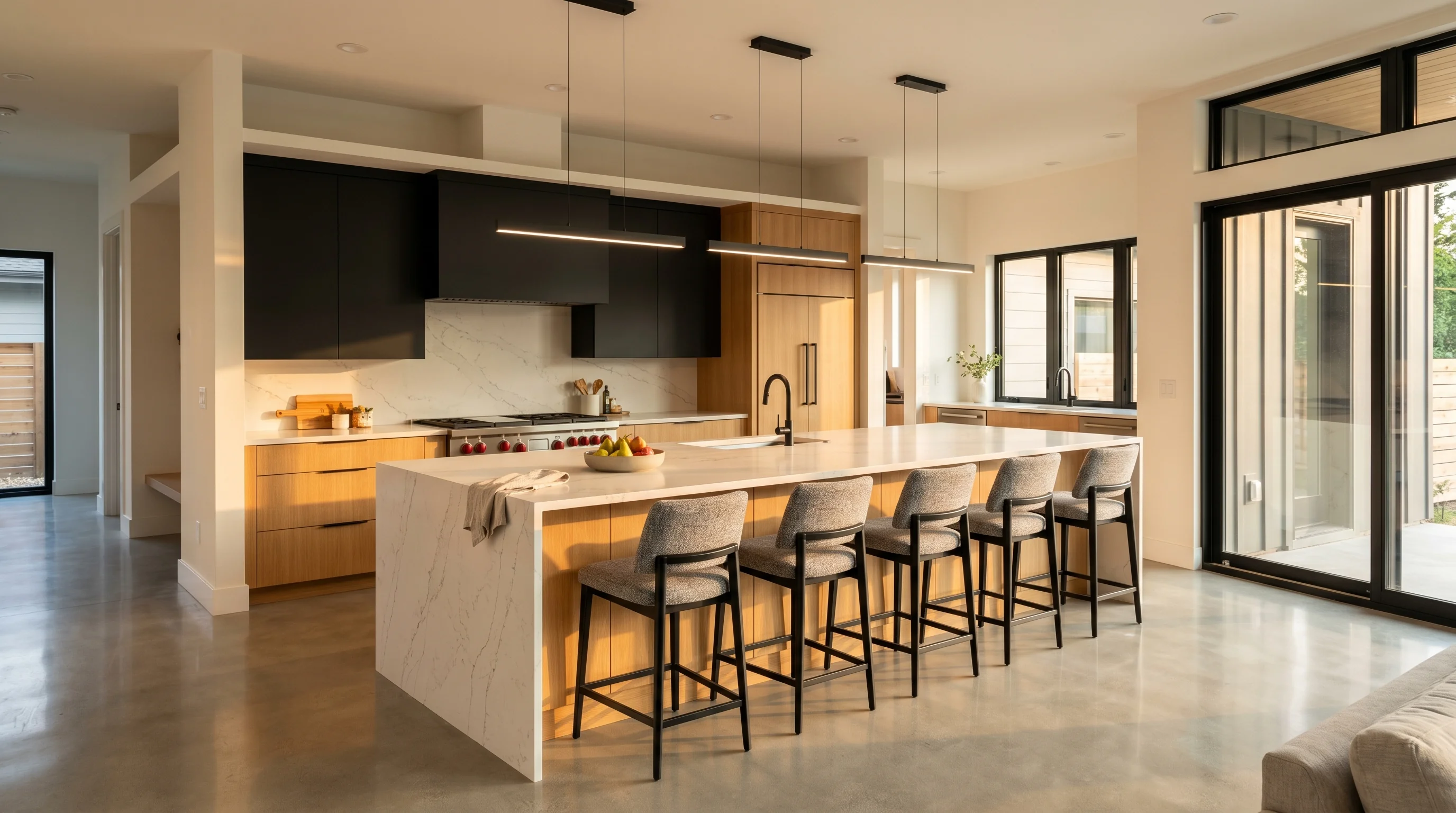High-end kitchen cabinet and countertop package inspiration for Westlake