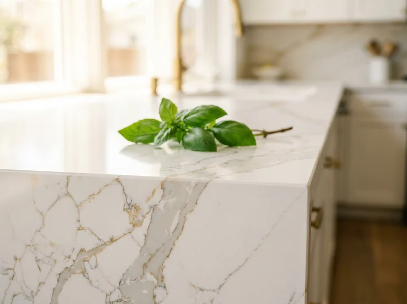 Granite and quartz countertops fabricated and installed by JR Stone Design